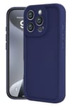 Apple iPhone 16 Pro Kılıf Viera Silikon - Lacivert