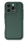 Apple iPhone 16 Pro Kılıf Viera Silikon - Koyu Yeşil