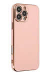 Apple iPhone 16 Pro Kılıf Volet Silikon - Pembe