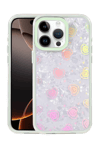 Apple iPhone 16 Pro Lumi Desenli Kapak - Yeşil