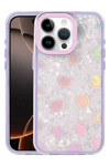 Apple iPhone 16 Pro Lumi Desenli Kapak - Mor