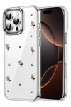 Apple iPhone 16 Pro Max Fiyonk Desenli Kapak - Desen 6