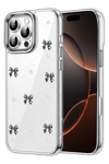 Apple iPhone 16 Pro Max Fiyonk Desenli Kapak - Desen 8
