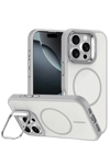 Apple iPhone 16 Pro Max Flexa Magsafe Kapak - Beyaz