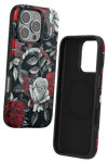 Apple iPhone 16 Pro Max Flower Series Magsafe Kapak - Siyah