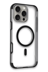 Apple iPhone 16 Pro Max Hilton Magsafe Kapak - Siyah