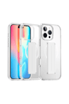 Apple iPhone 16 Pro Max Kılıf Alfa Magsafe Standlı Kapak - Şeffaf