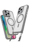 Apple iPhone 16 Pro Max Kılıf Enka Magsafe Silikon Kılıf - Titan Gri