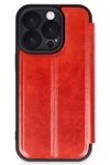 Apple iPhone 16 Pro Max Kılıf Flip Cover - Kırmızı