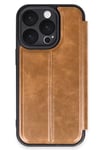 Apple iPhone 16 Pro Max Kılıf Flip Cover - Taba