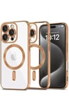Apple iPhone 16 Pro Max Kılıf Kross Magneticsafe Kapak - Çöl Titanyum