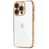 Apple iPhone 16 Pro Max Kılıf Lensli Silikon - Desert