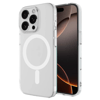 Apple iPhone 16 Pro Max Kılıf Magneticsafe Şeffaf Silikon - Şeffaf