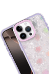 Apple iPhone 16 Pro Max Lumi Desenli Kapak - Mor