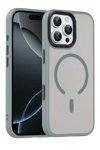 Apple iPhone 16 Pro Max Megane Magsafe Kapak - Titan Gri
