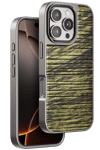 Apple iPhone 16 Pro Max Wave Kapak - Koyu Kahve