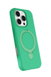 Apple iPhone 16 Pro Regal Magsafe Standlı Kapak - Yeşil