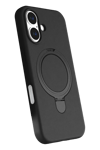 Apple iPhone 16 Regal Magsafe Standlı Kapak - Siyah