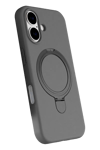 Apple iPhone 16 Regal Magsafe Standlı Kapak - Titan Gri