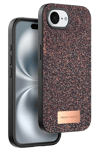 Apple iPhone 16E Bright Simli Kapak - Derin Mor