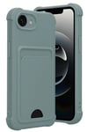 Apple iPhone 16E Kelvin Kartvizitli Silikon - Açık Yeşil