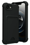 Apple iPhone 16E Kelvin Kartvizitli Silikon - Siyah