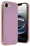 Apple iPhone 16E Kılıf Volet Silikon - Mor