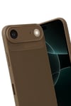 Apple iPhone 17 Air Auto Focus Karbon Kapak - Kahverengi