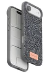 Apple iPhone 17 Air Bright Simli Kapak - Gümüş