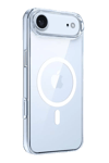 Apple iPhone 17 Air Combo Sert Şeffaf Magsafe Kapak - Şeffaf