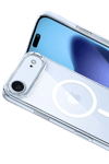 Apple iPhone 17 Air Combo Sert Şeffaf Magsafe Kapak - Şeffaf