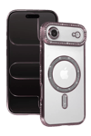 Apple iPhone 17 Air Joke Simli Magneticsafe Kılıf - Pembe