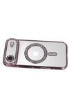 Apple iPhone 17 Air Joke Simli Magneticsafe Kılıf - Pembe