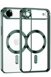 Apple iPhone 17 Air Kross Magneticsafe Kapak - Koyu Yeşil