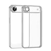Apple iPhone 17 Air Lensli Silikon - Gümüş