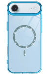 Apple iPhone 17 Air Live Diamond Magsafe Kapak - Mavi