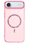 Apple iPhone 17 Air Live Diamond Magsafe Kapak - Pembe