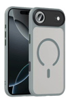 Apple iPhone 17 Air Megane Magsafe Kapak - Titan Gri