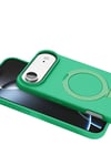 Apple iPhone 17 Air Regal Magsafe Standlı Kapak - Yeşil