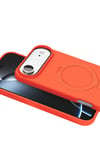 Apple iPhone 17 Air Regal Magsafe Standlı Kapak - Turuncu