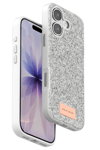 Apple iPhone 17 Bright Simli Kapak - Beyaz