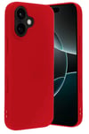 Apple iPhone 17 First Silikon - Kırmızı