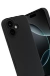 Apple iPhone 17 First Silikon - Siyah