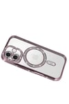 Apple iPhone 17 Joke Simli Magneticsafe Kılıf - Pembe