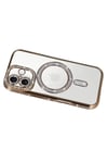 Apple iPhone 17 Joke Simli Magneticsafe Kılıf - Gold