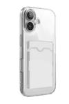 Apple iPhone 17 Kart Şeffaf Silikon - Şeffaf