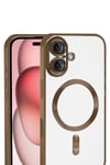 Apple iPhone 17 Kross Magneticsafe Kapak - Çöl Titanyum