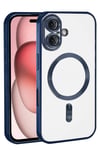 Apple iPhone 17 Kross Magneticsafe Kapak - Lacivert