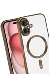 Apple iPhone 17 Kross Magneticsafe Kapak - Çöl Titanyum