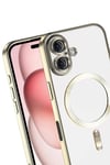Apple iPhone 17 Kross Magneticsafe Kapak - Gold